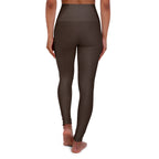 Yoga Leggings Mocha Waves