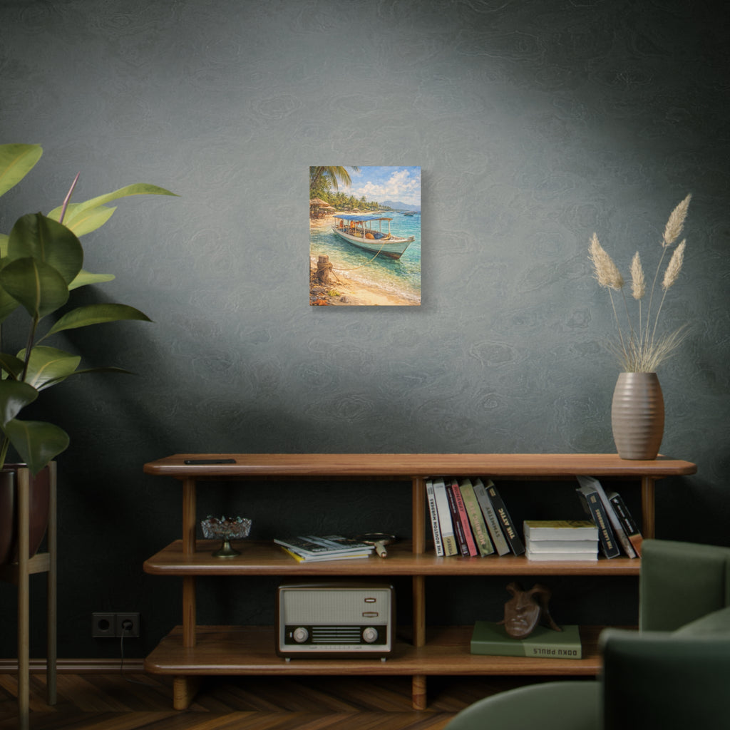 Gili Air Boat Canvas Print