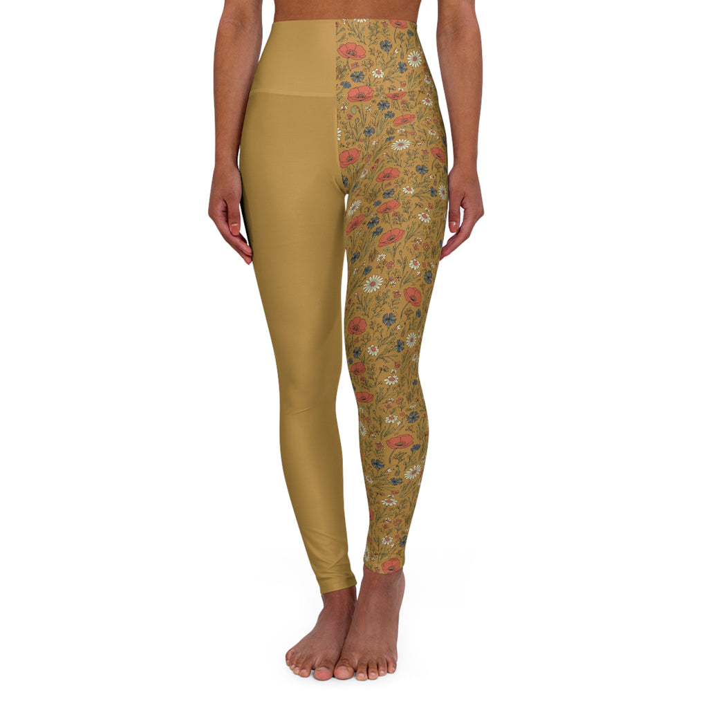 Yoga Leggings Golden Meadow
