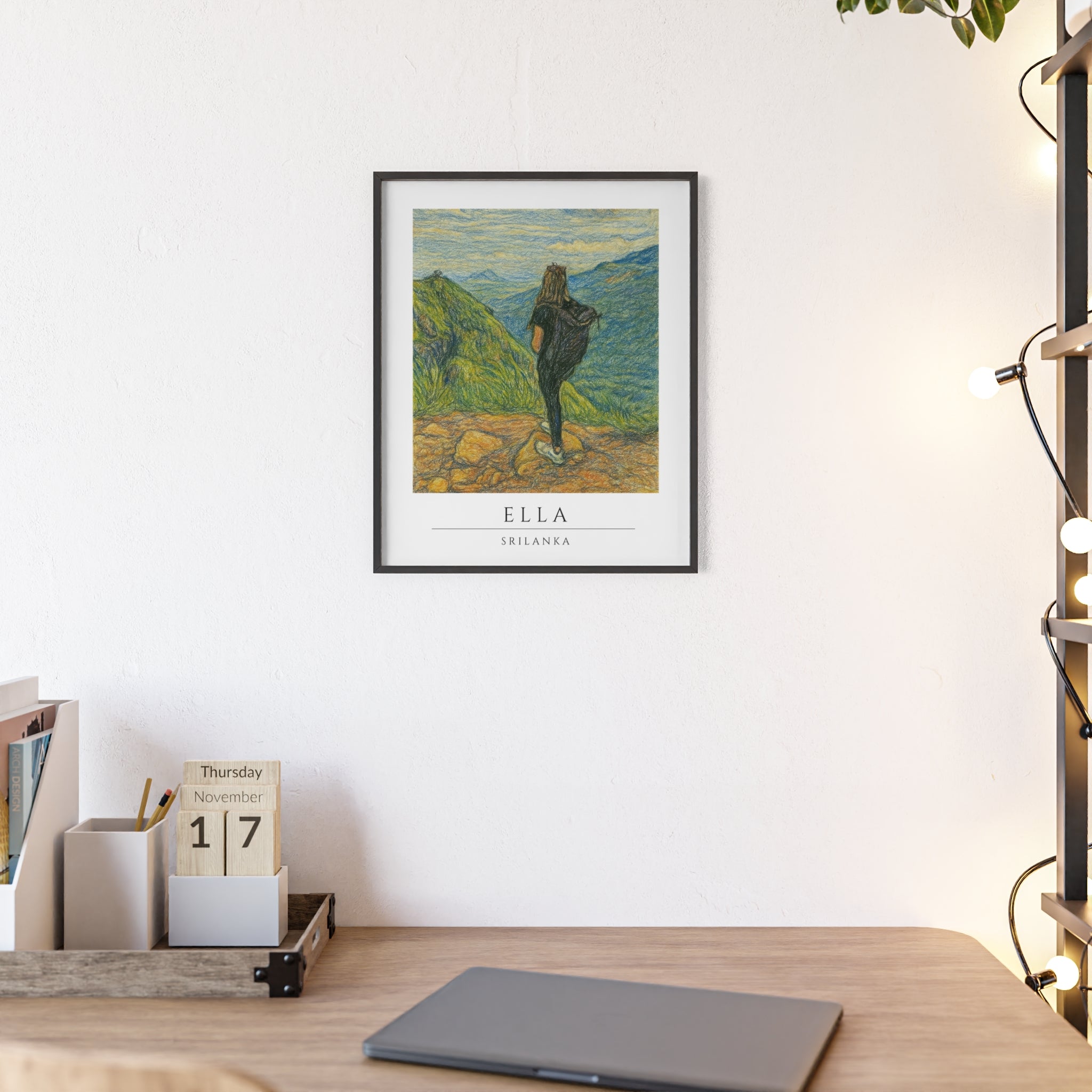 Gerahmter Kunstdruck | Ella, Sri Lanka