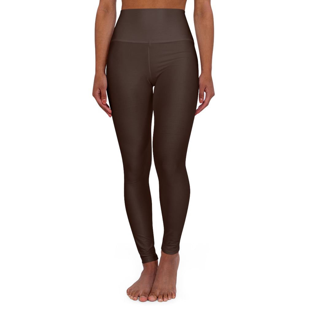 Yoga Leggings Mocha Braun