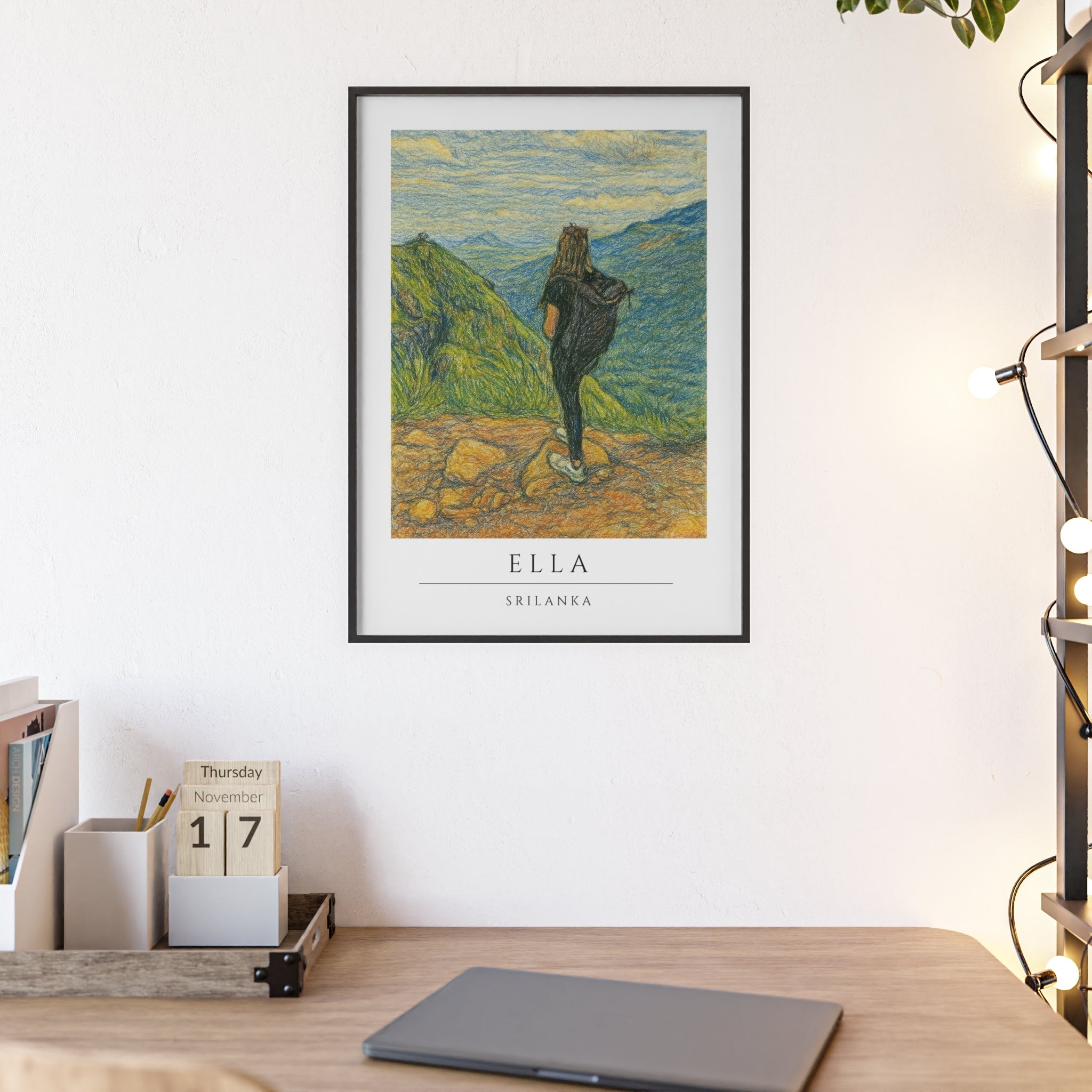 Gerahmter Kunstdruck | Ella, Sri Lanka