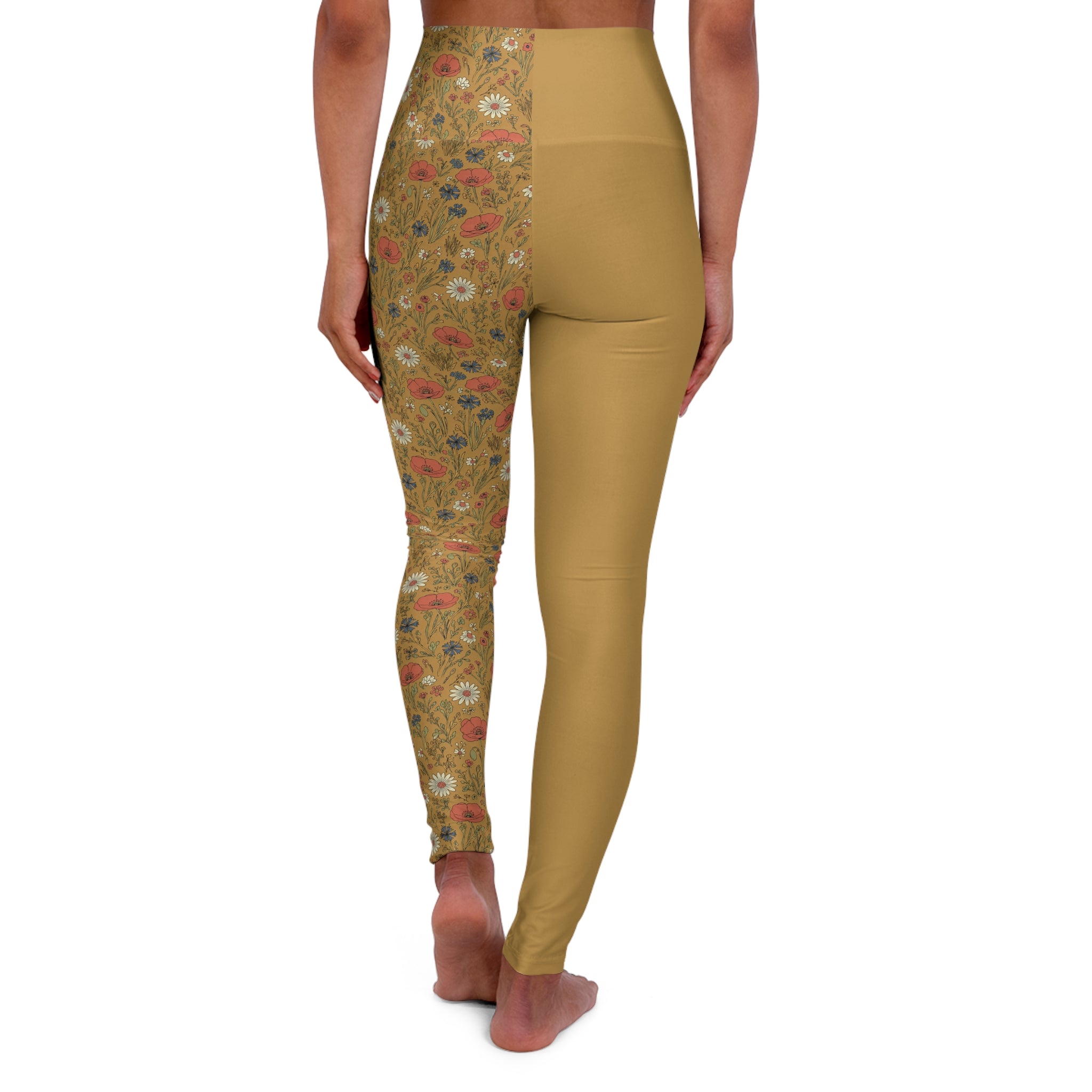 Yoga Leggings Golden Meadow