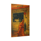Monk in Bangkok Canvas Art