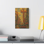 Bangkok Chinatown Canvas Art