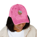Vintage Embroidered Coconut Cap