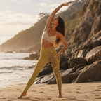 Yoga Leggings Golden Meadow