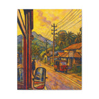 Sri Lanka Road Canvas Art