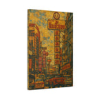 Bangkok Chinatown Canvas Art