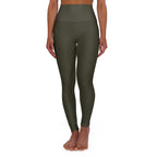 Yoga Leggings Olivgrün