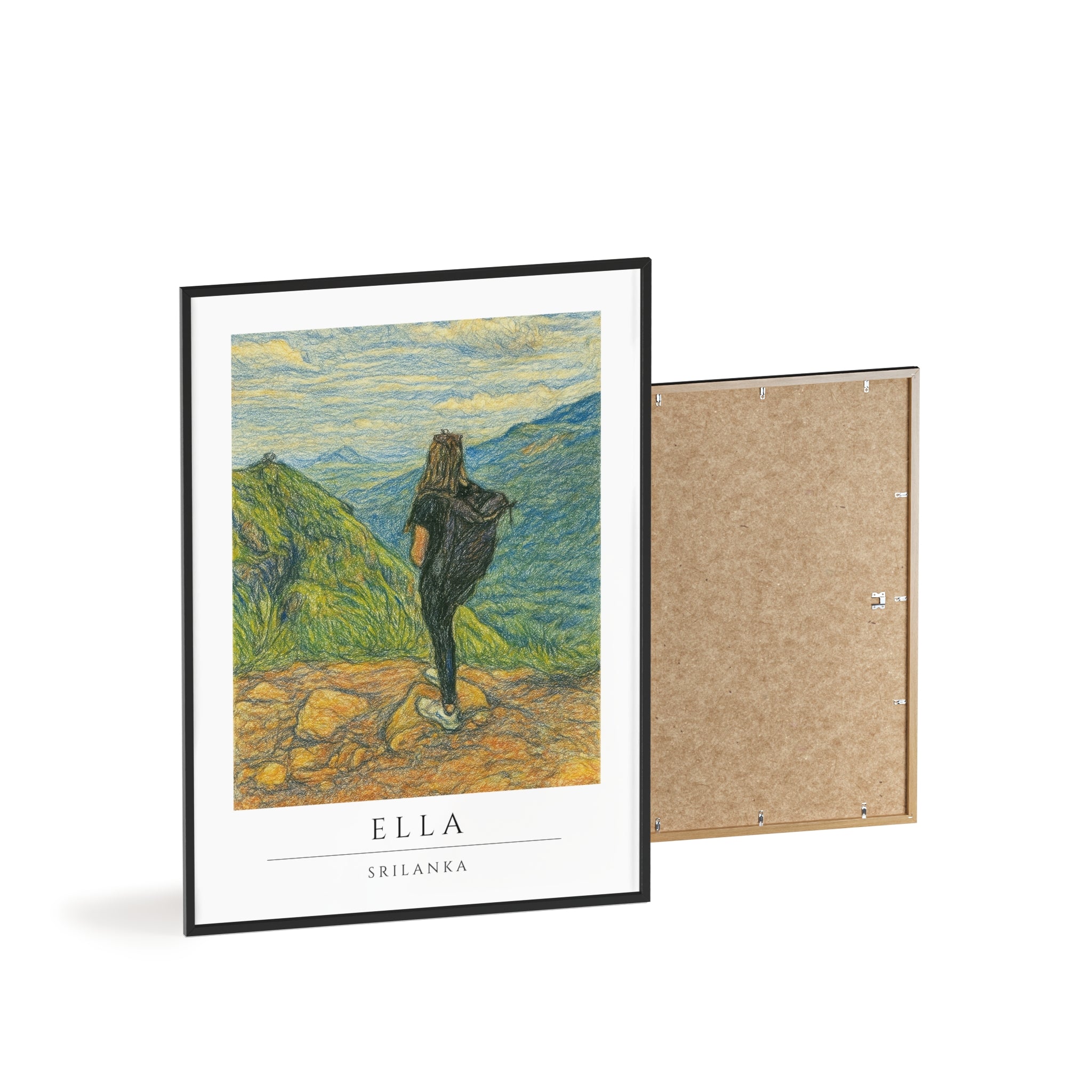 Gerahmter Kunstdruck | Ella, Sri Lanka