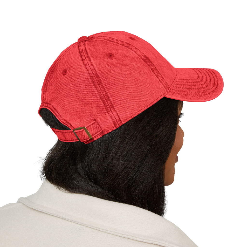 Vintage Embroidered Coconut Cap