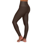 Yoga Leggings Mocha Waves