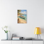 Gili Air Boat Canvas Print