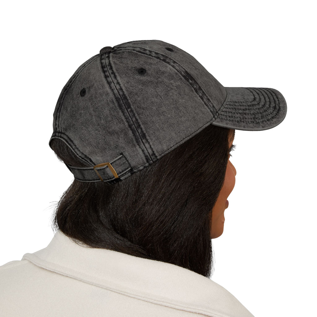 Vintage Embroidered Coconut Cap