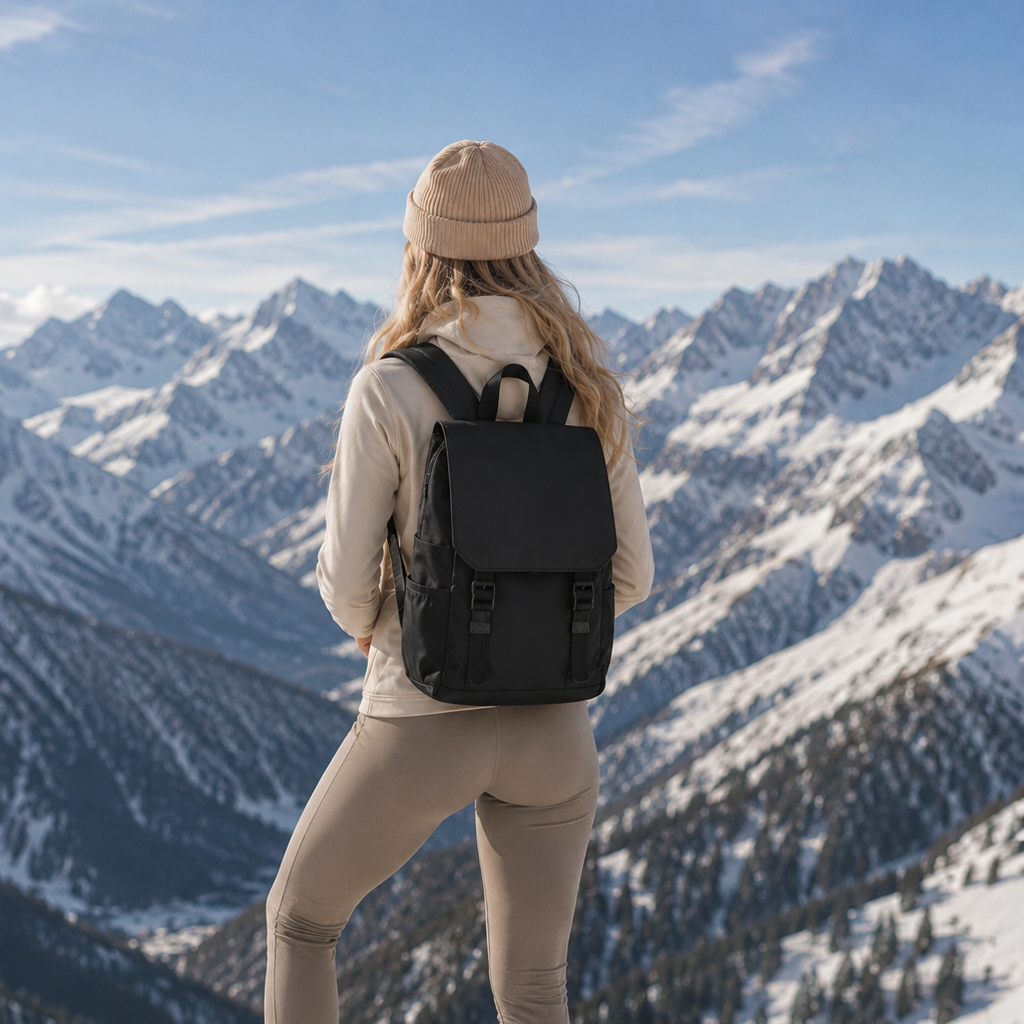 Tagesrucksack Schwarz